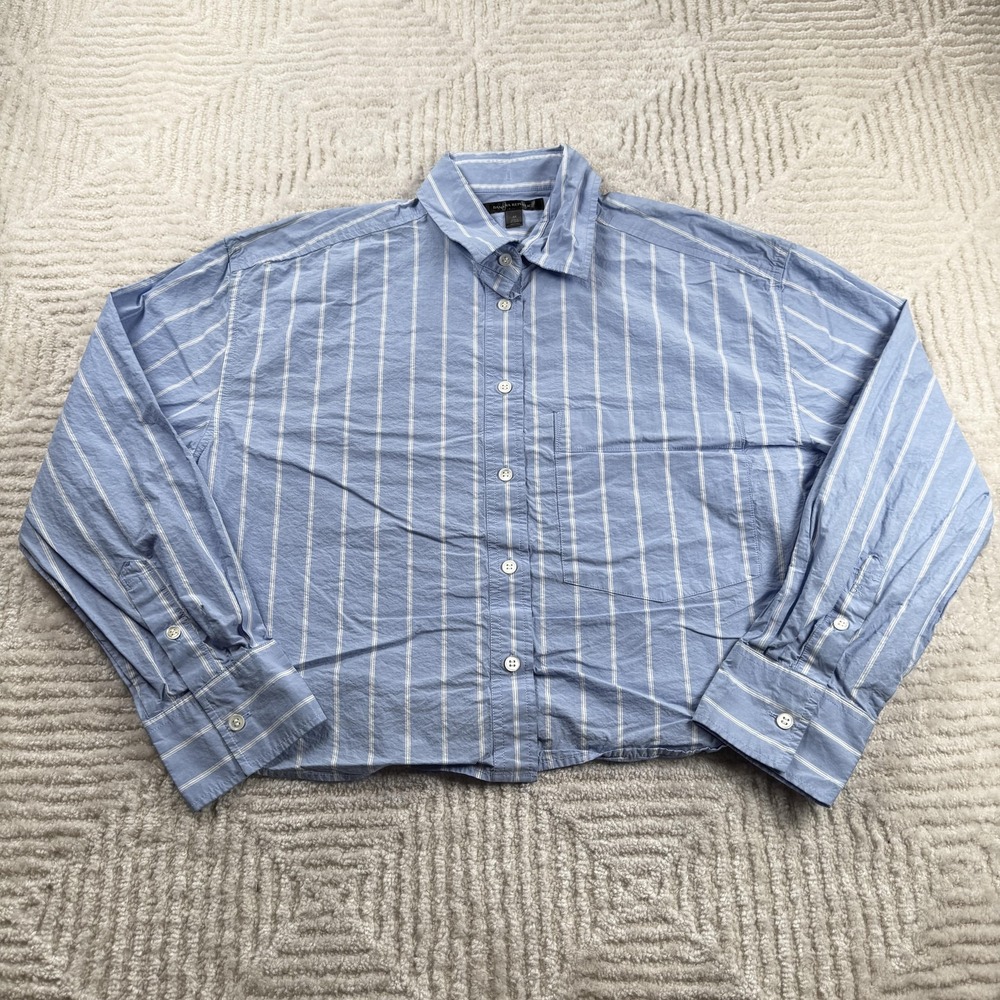 Banana Republic Shirt Womens M LS Skimmer Shi Smart Casual Office Work Polished